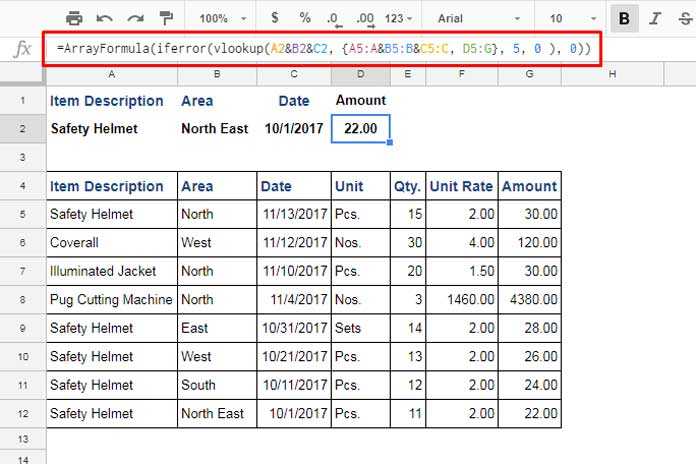 how-to-use-vlookup-with-multiple-criteria-in-google-sheets-solved