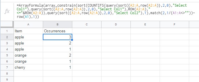 Countif Array User Answer