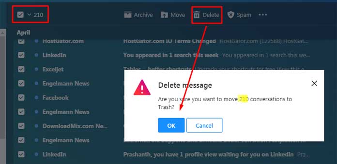 How to Delete All Email on Yahoo Mail or Archive It