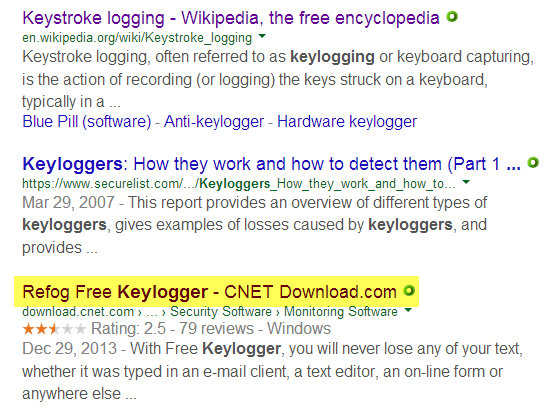 free keylogger download cnet