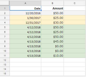 Month and Year - SUMIF Function Condition