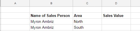 DSUM Multiple Criteria in Google Sheets