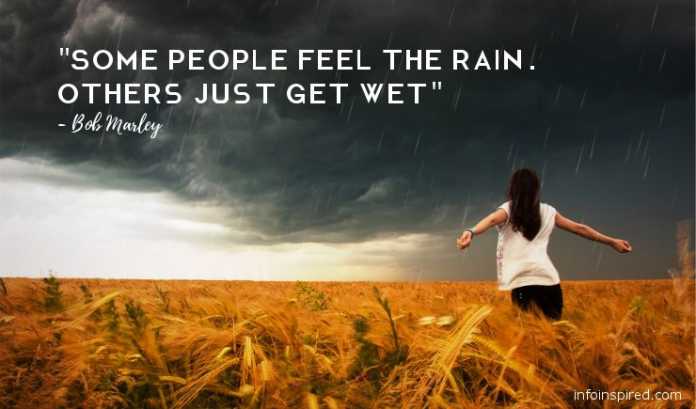 Rain Inspired Love Related Quotes By Different Authors-2865