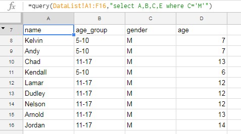 Learn Query Function With Examples In Google Sheets