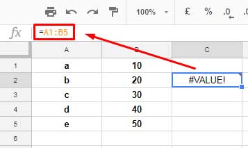 Improper extraction of values within a range
