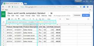 How to Do a Case Sensitive Sumproduct in Google Sheets