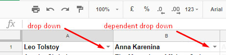 Drop-Down List and Dependent Drop-Down List - Difference