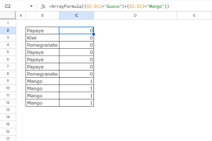 OR Alternative for Expanded Results Using Array-Compatible Operator