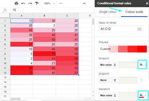 Building Heat Map Google Sheets: 2 Easy Steps