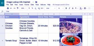 How to Use Image Function in Google Sheets