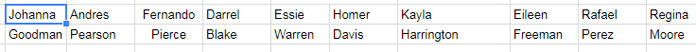 Transposed Data Using Query in Google Sheets