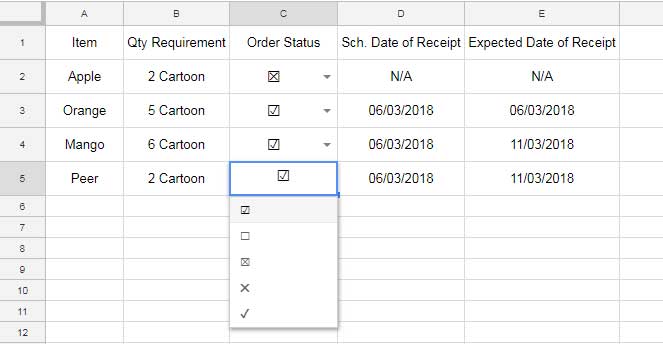 How To Add A Check Box In Google Docs