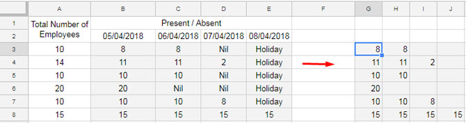 how-to-copy-only-numbers-from-multiple-columns-in-google-sheets