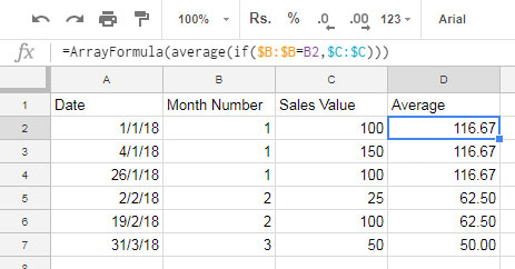 Average Function In Google Sheets (Advanced Tips And Tricks)