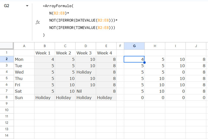 Google Sheets formula extracting and copying numbers from multiple columns into a consolidated format