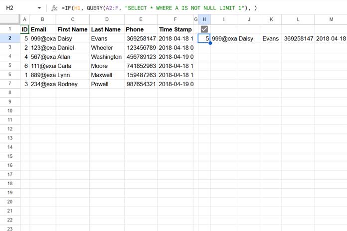 Macro-Based Random Name Picker in Google Sheets