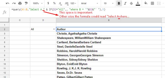 How To Use If Function In Google Sheets Query Formula