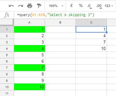 Query Skipping Example 2