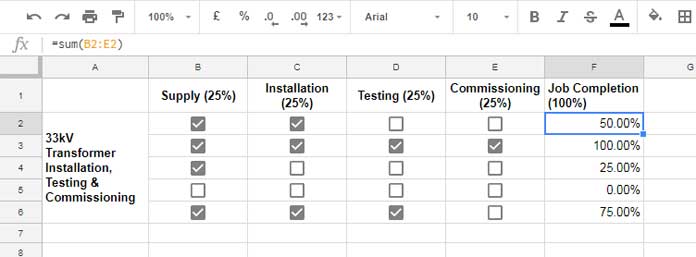 Multiple Tick Boxes with Custom Values in Google sheets