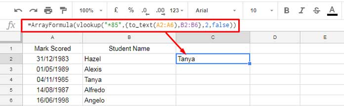 How To Change Date Format In Vlookup