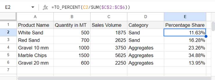 Bubble Size Variable and Formula