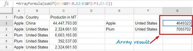 the benefit of using multiple Criteria Sumif formula