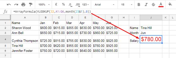 Alternative to the combination of Vlookup and Hlookup