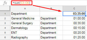 Data format for Treemap Chart in Google Spreadsheets 