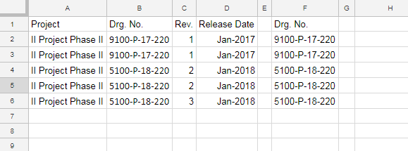 Change Query formula column number when inserting new columns