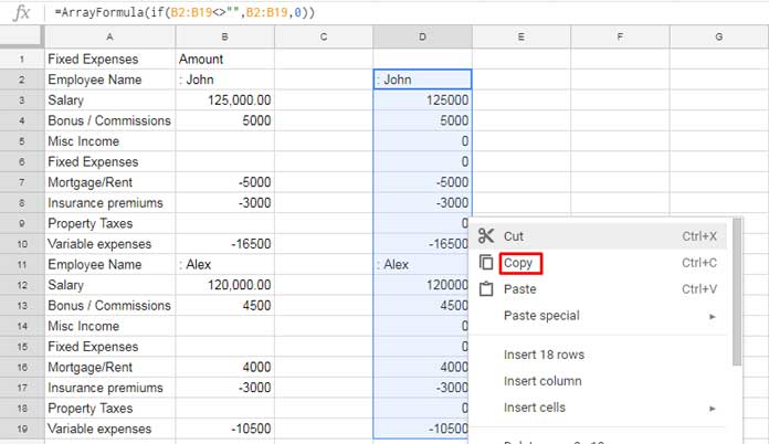 How To Select Blank Cells In Google Sheets