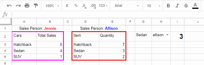 switch tables using named ranges in Vlookup