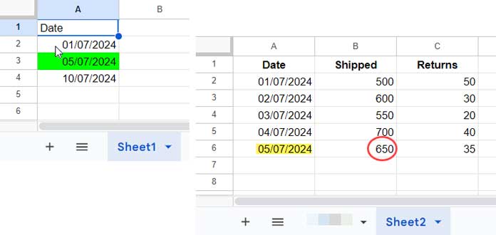 Conditional Formatting for Lookup Values Present in Another Table