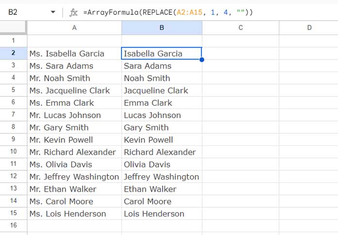 Removing the First N Characters from Text in a Column