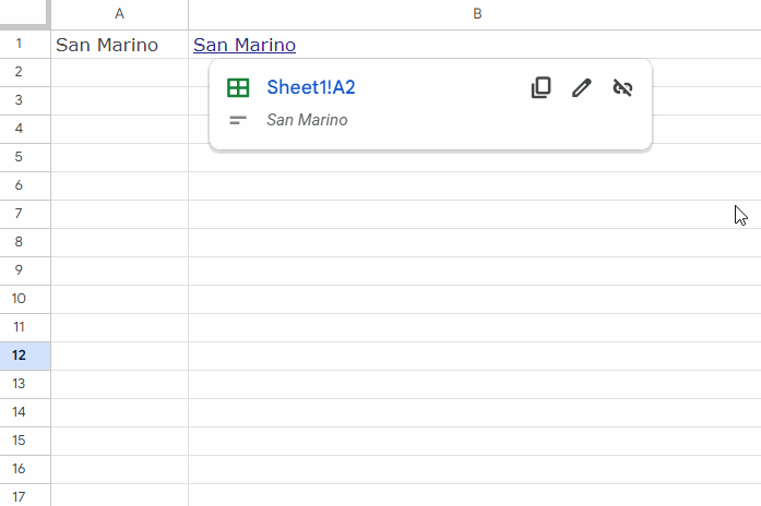 Search for a Value in a Single Column and Hyperlink the Found Cell