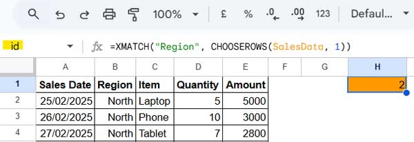 Creating a dynamic column reference in QUERY using a Named Range in Google Sheets