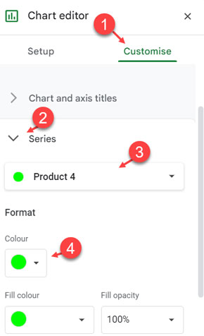 Customizing Colors for Bubbles in Bubble Charts