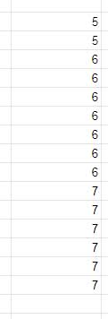 week numbers from date column A