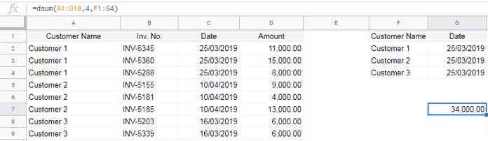 Using AND and OR Conditions in D Functions