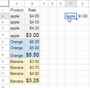 Vlookup last record in Group - non array formula