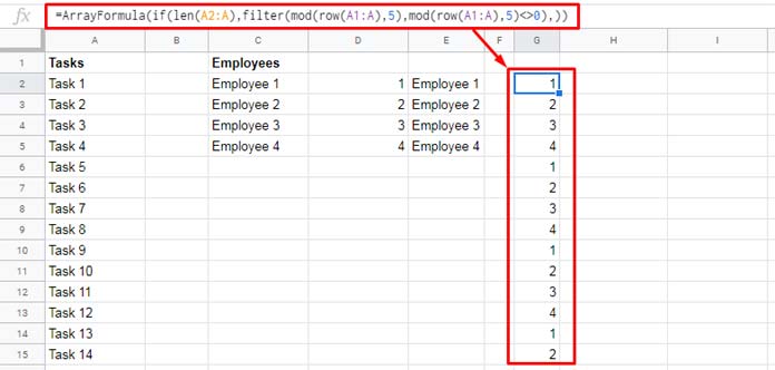 Step 2 - Distribute Tasks