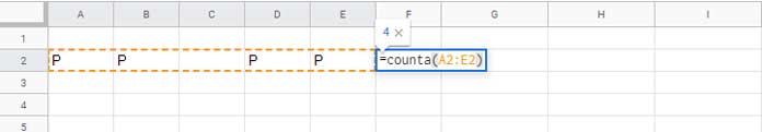 Row Count - Non expanding formula