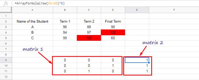 Virtual arrays to use in MMULT