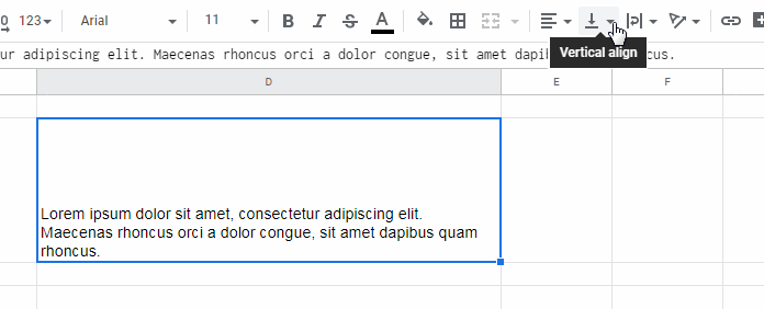 how-to-vertically-align-text-in-a-cell-or-group-of-cells-in-google-doc-spreadsheet