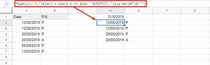 Query Where Clause Criterion as Cell Reference