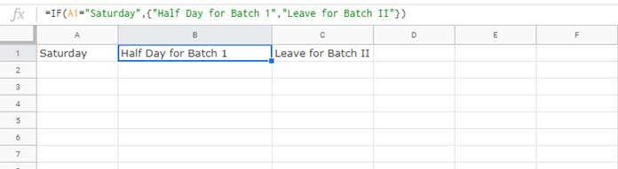 IFS function does not return a range