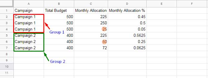 Vlookup to Return Min Value in Each Group
