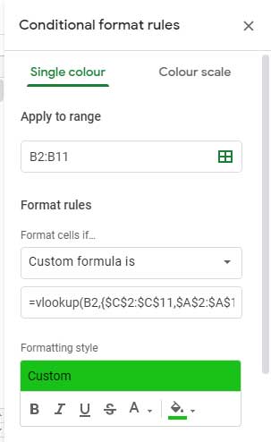 Compare and Conditional Format Ranking - Conditional Formatting