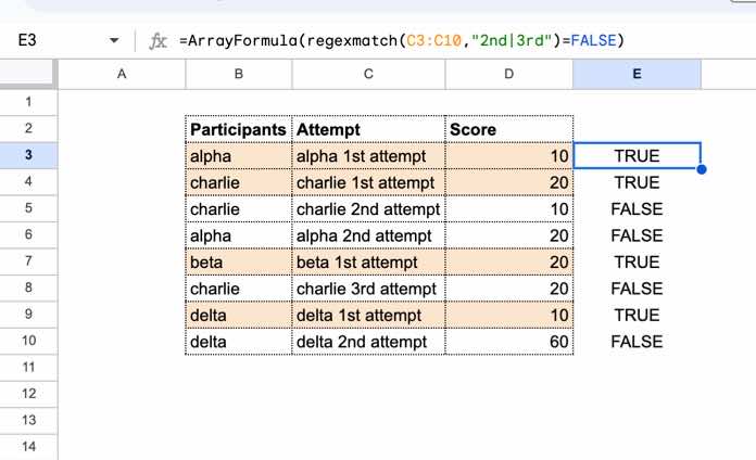 Filtering Multiple Values in Pivot Table: Example in Cell Range