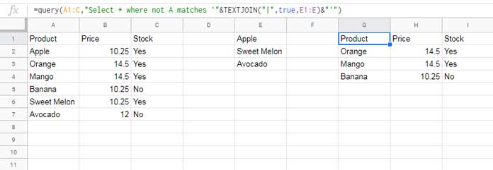 SQL NOT IN  Alternative 