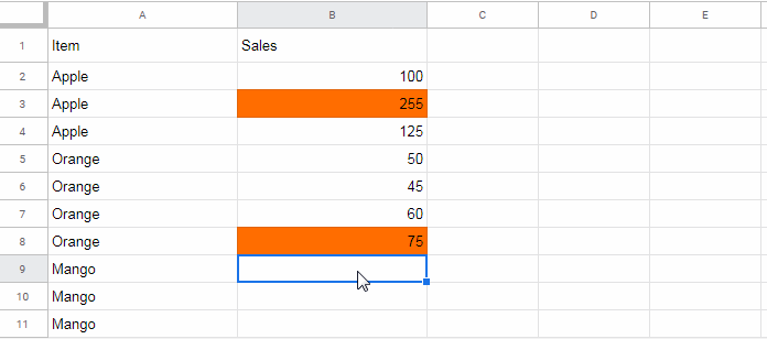 Highlighting the Max Value in Each Group